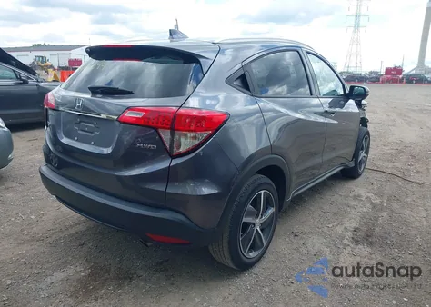 2022 Honda Hr-V Awd Ex из США, поврежденный, VIN 3CZRU6H59NM764779